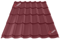 металочерепиця монтерей колір 3005 темно червоний