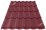 металочерепиця монтерей колір 3005 темно червоний
